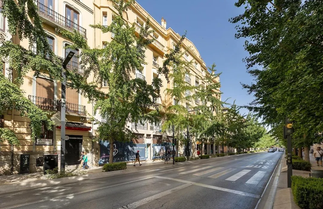 Apartamento con vistas en Gran Vía de Granada Luxury Suites-1