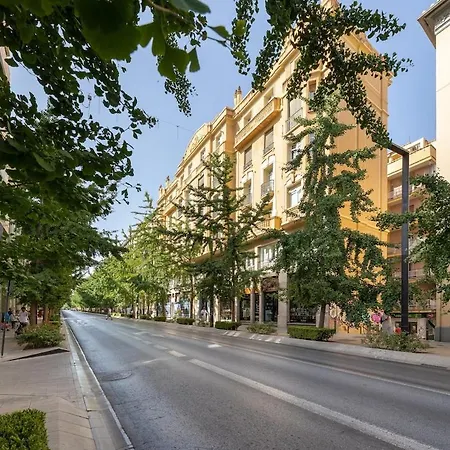 Apartamento con vistas en Gran Vía de Granada Luxury Suites-3